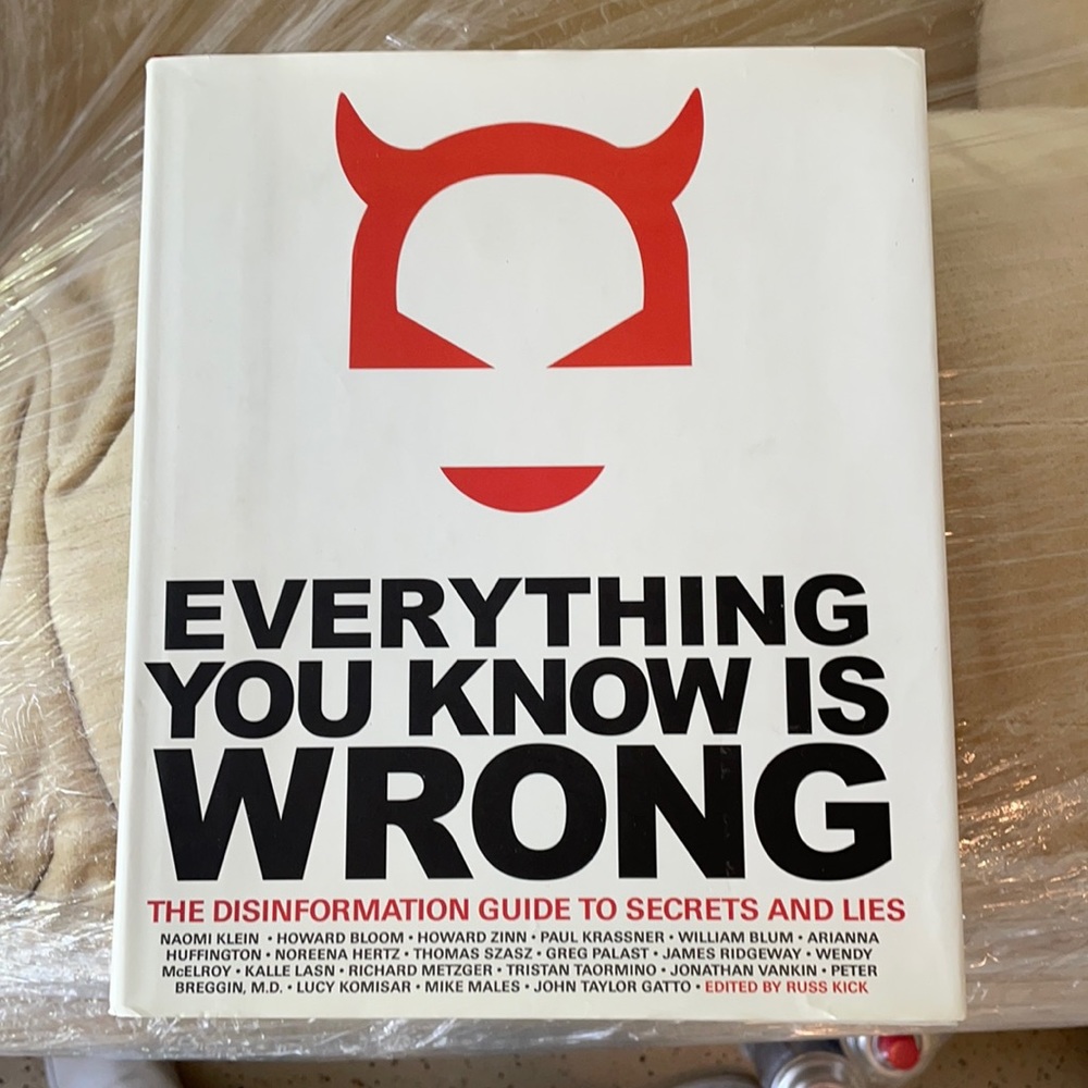 * 3/$10 * Everything You Know Is Wrong book